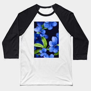 Beautiful Blue Flowers, for all those who love nature #86 Baseball T-Shirt